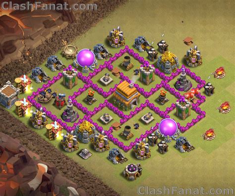 Discover the Finest Town Hall 6 Base Links for War, Farming, and more. . Th6 base layout